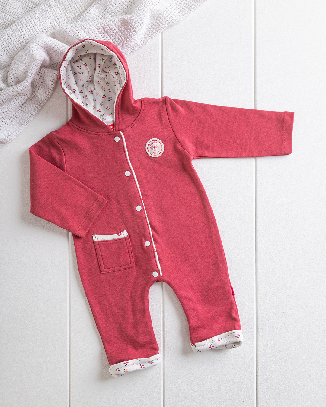 Viva Mgenta سالوبيت بناتي بالكابيشون مطبوع