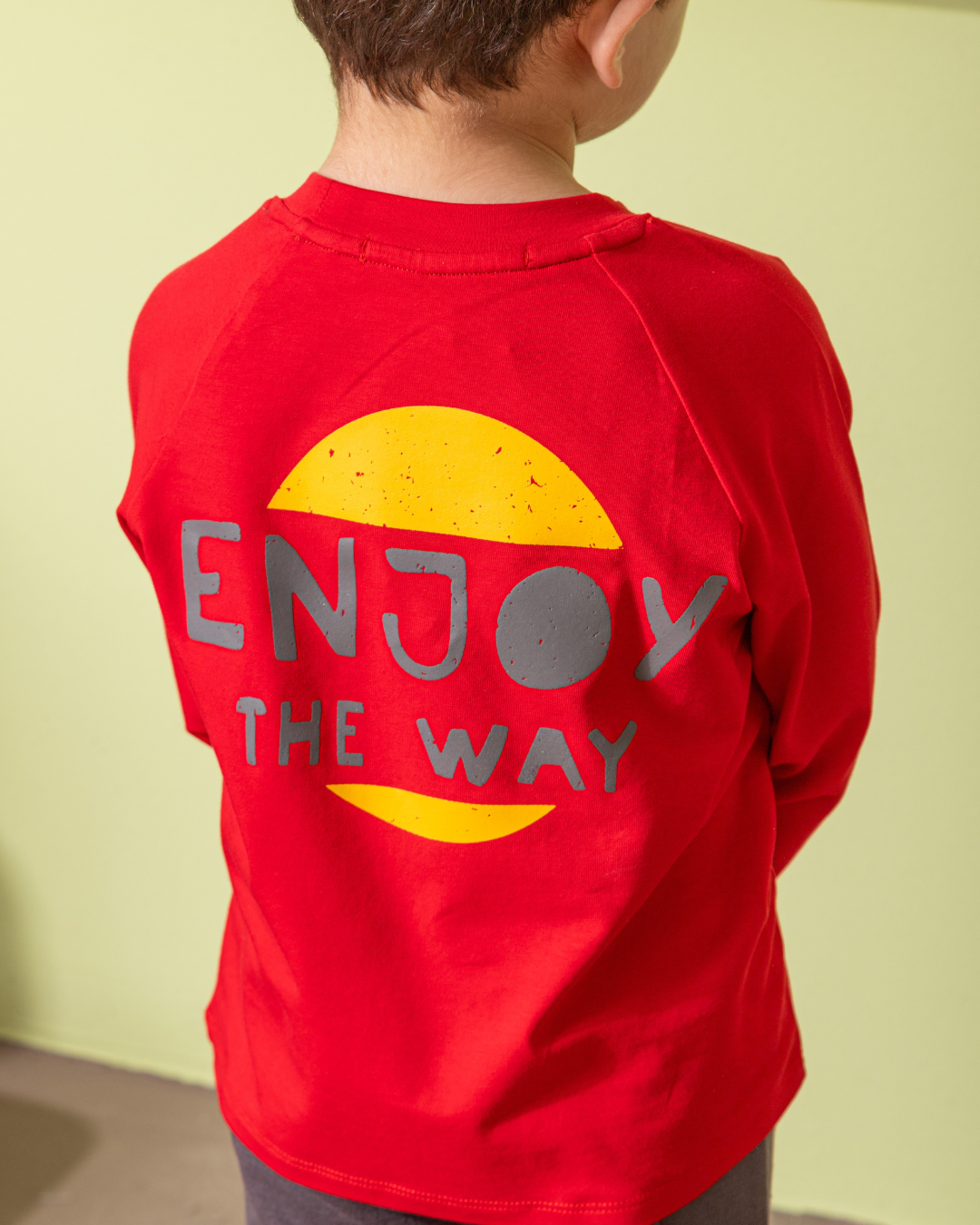 Enjoy The Way بيجامه اولادي وسط خريفي