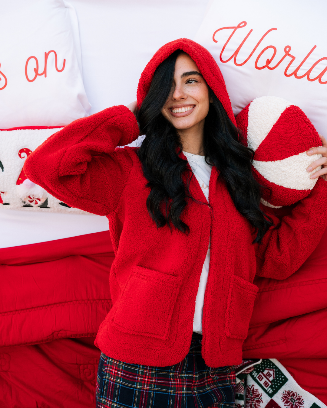 3-piece Christmas Vibes Pajamas