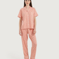 Women's half-sleeved pajama with pants