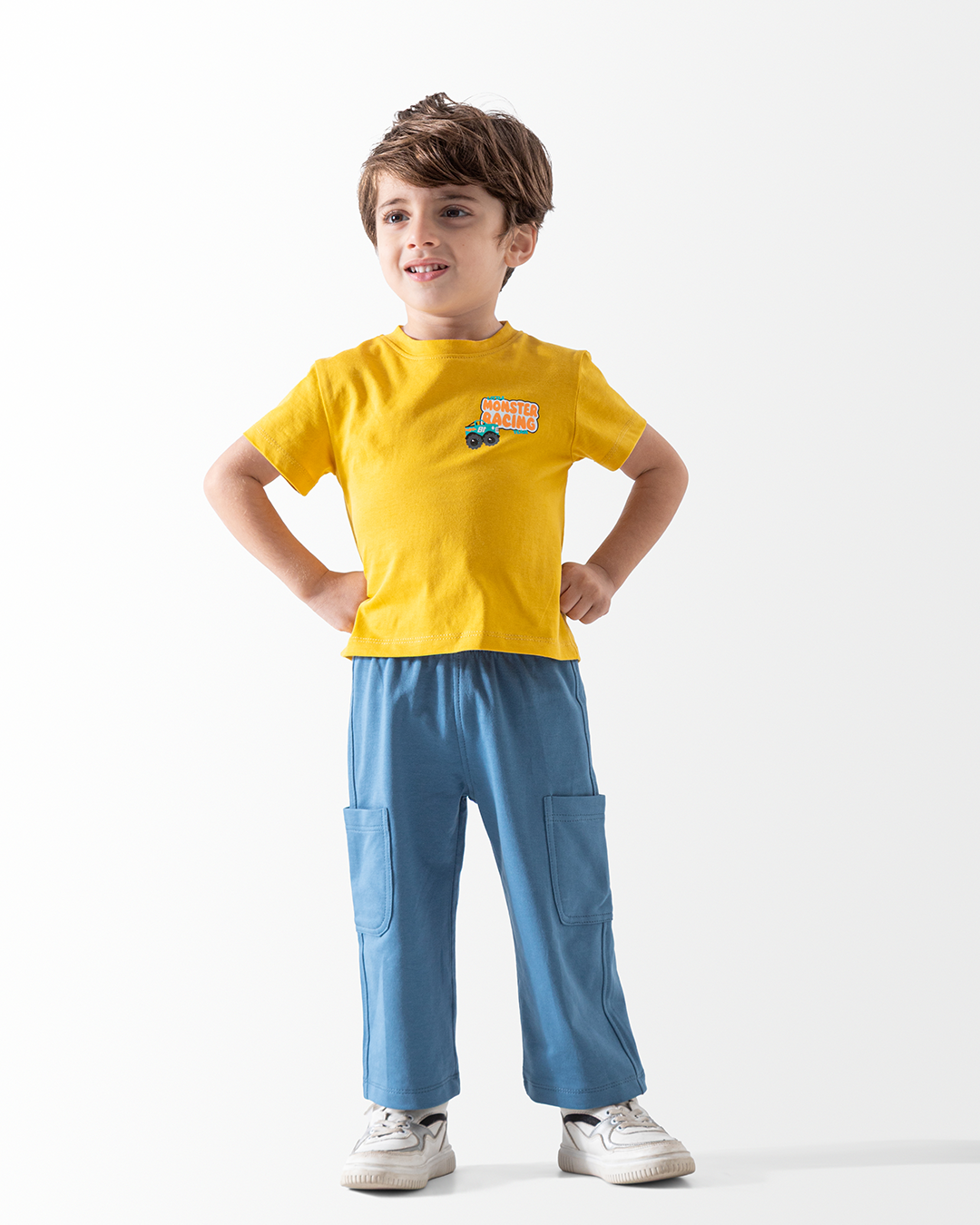 Boys' Baby Set Monster Race