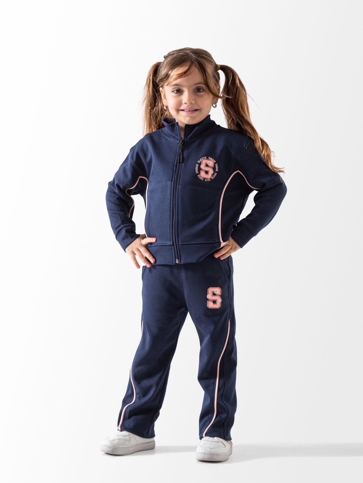 طقم كيدز بناتى خريفى ساني سويتي