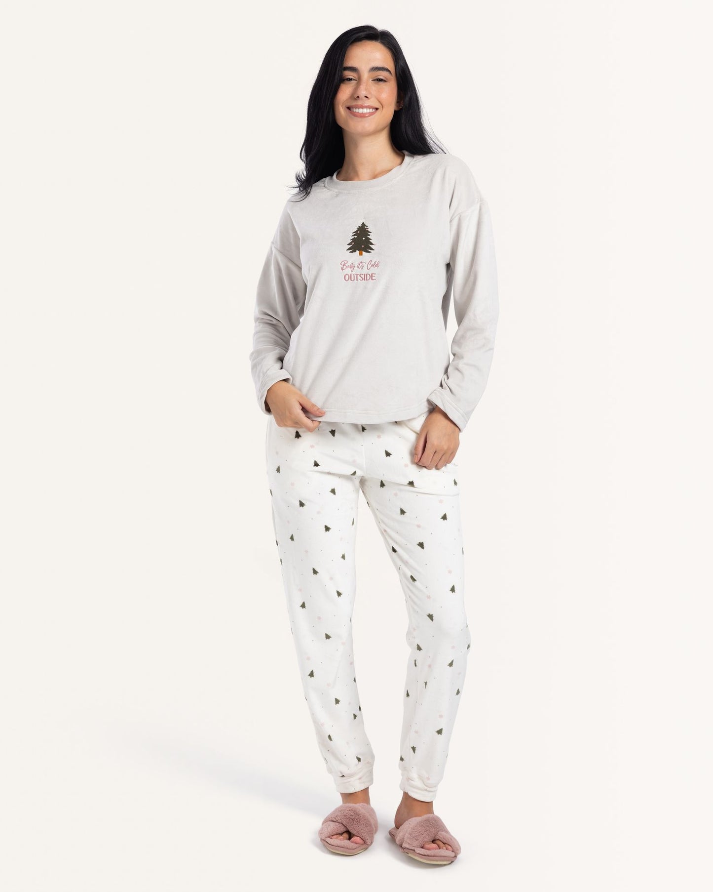 بيجاما حريمى Women Pajama Baby It's Cold Outside