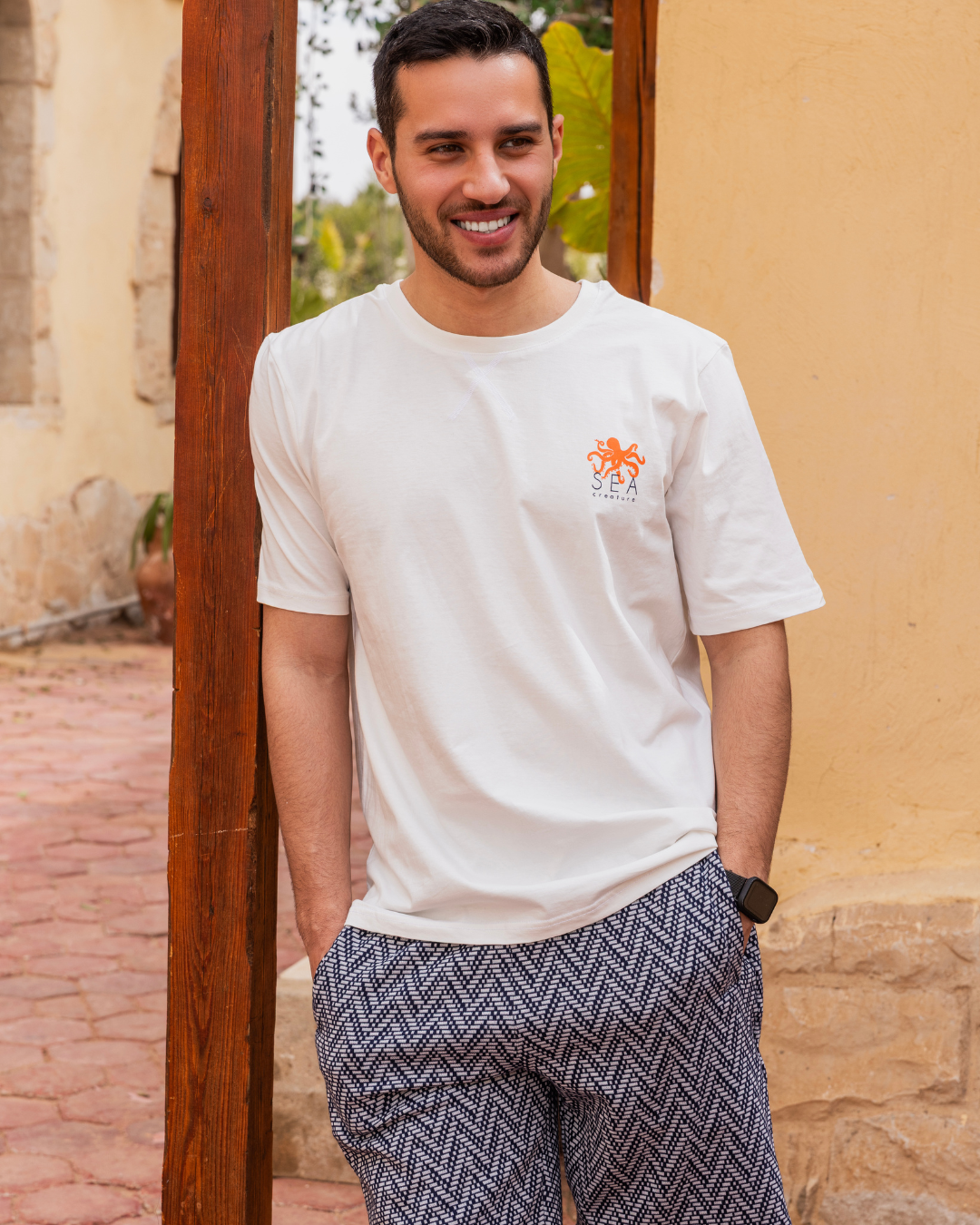 Octopus the sea creature بيجاما رجالي شورت