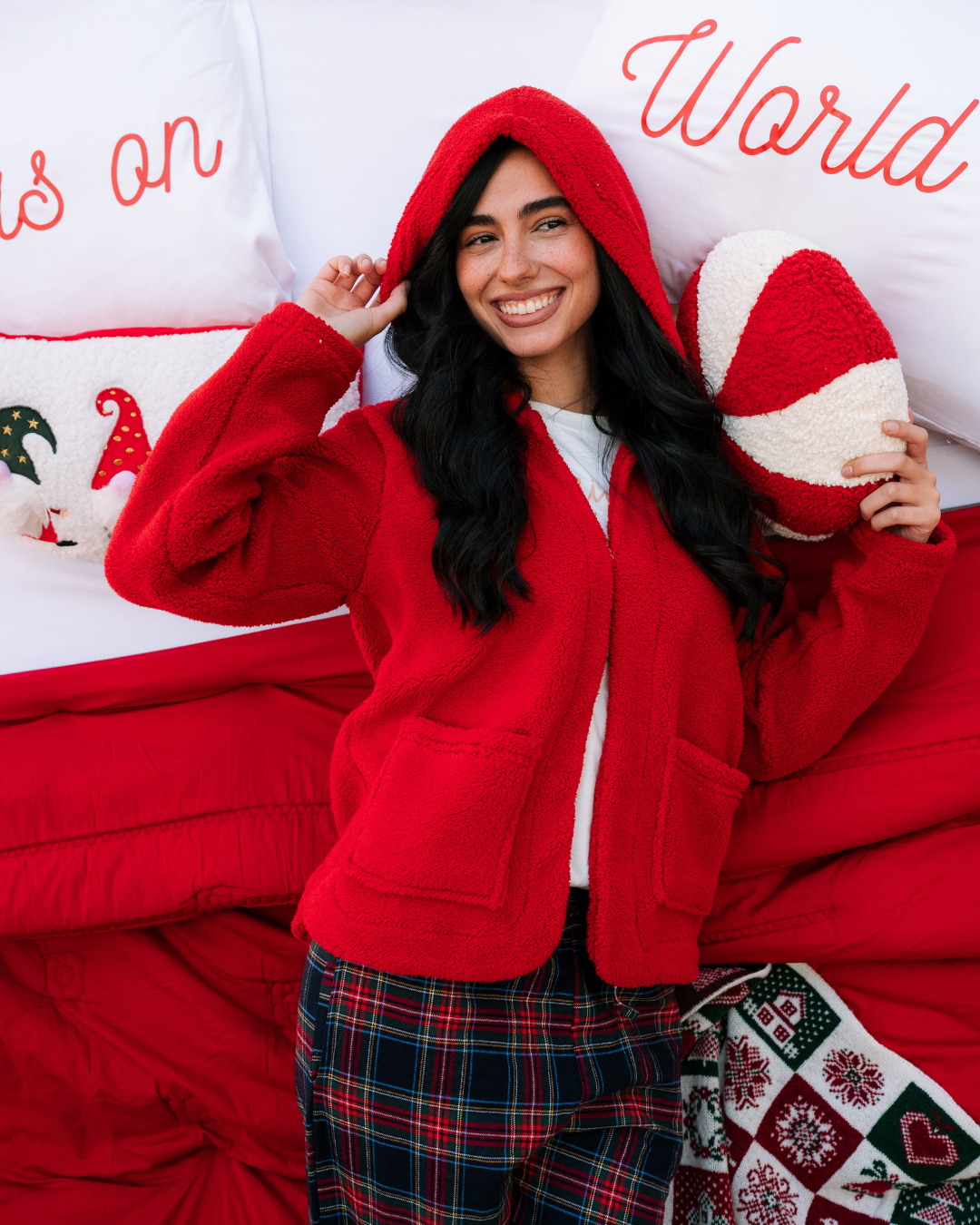 3-piece Christmas Vibes Pajamas