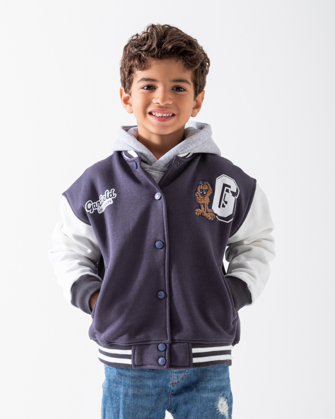 Garfiled سويت تيشرت بيسبول