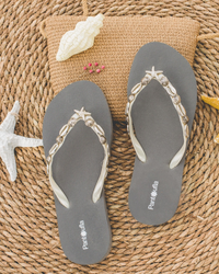 Stars Gray Women's Summer Slippers Stars Gray