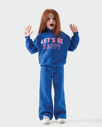 Lets Be Happy Girls Pajamas Medium