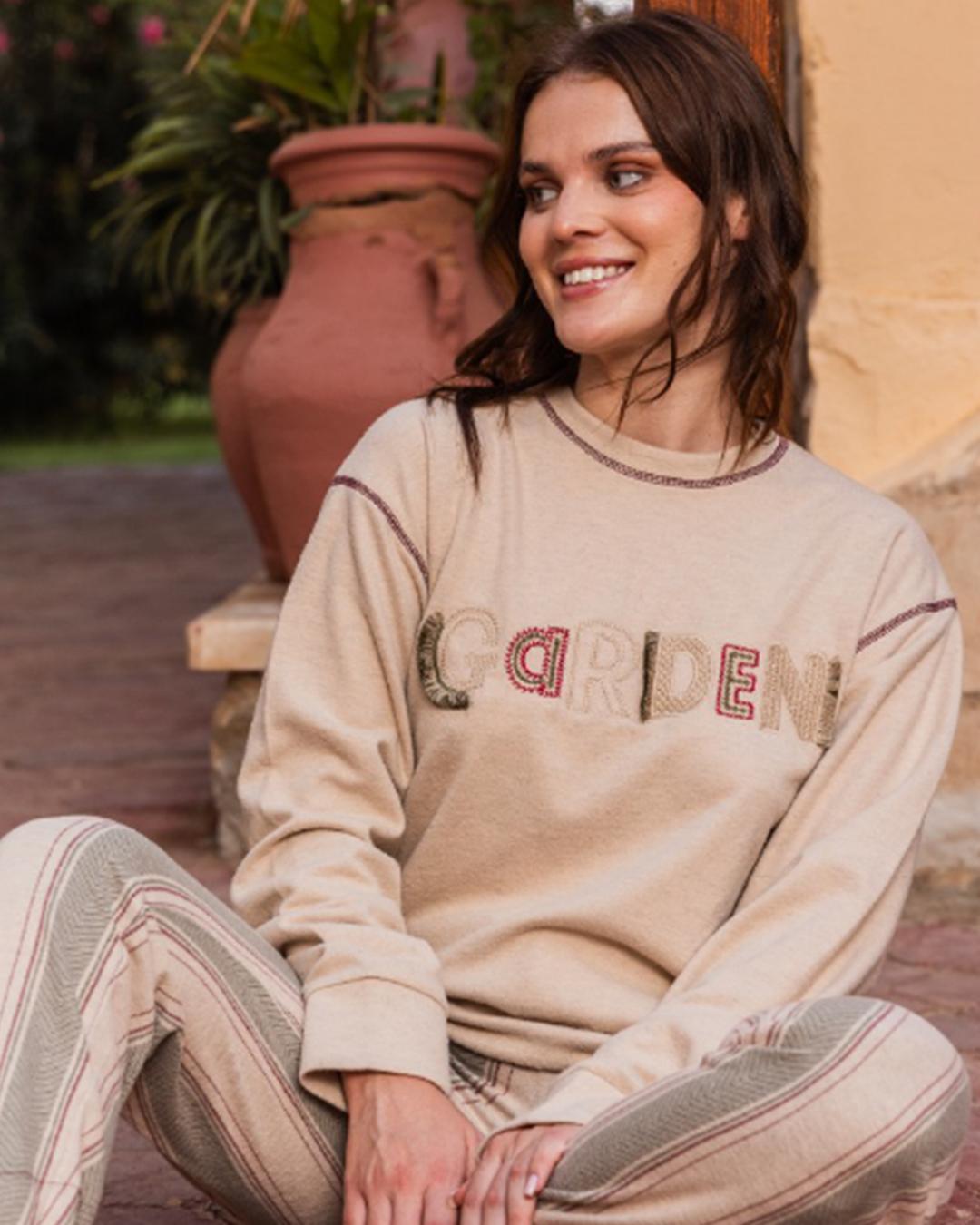 بيجاما حريمي كاروه بنطلون