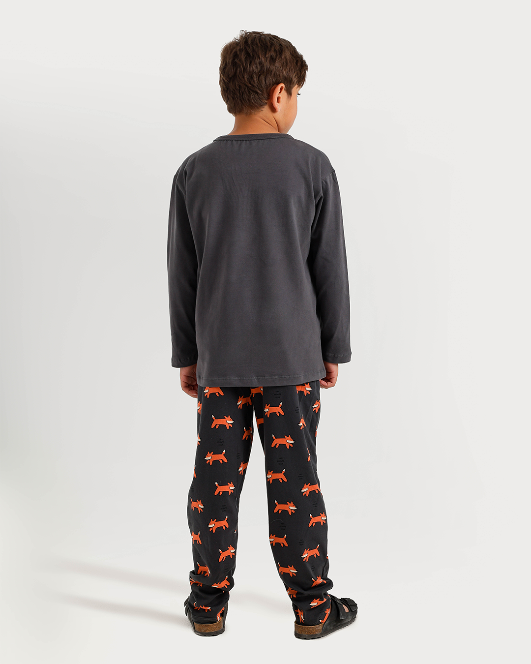 Wild Fox Pajama in Warm Colors