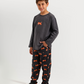 Wild Fox Pajama in Warm Colors