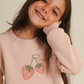 Girls' Strawberry Pants Pajamas