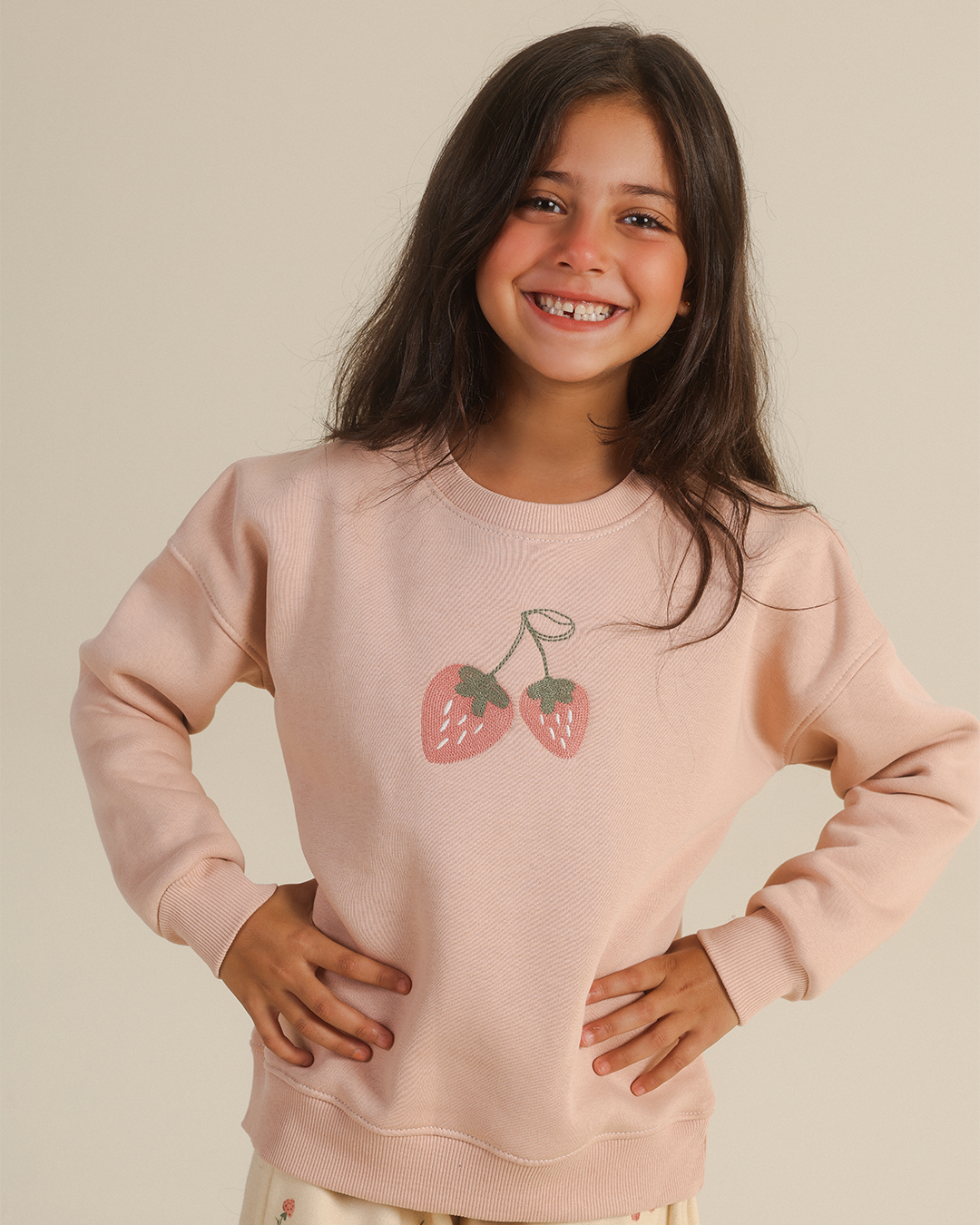 Girls' Strawberry Pants Pajamas