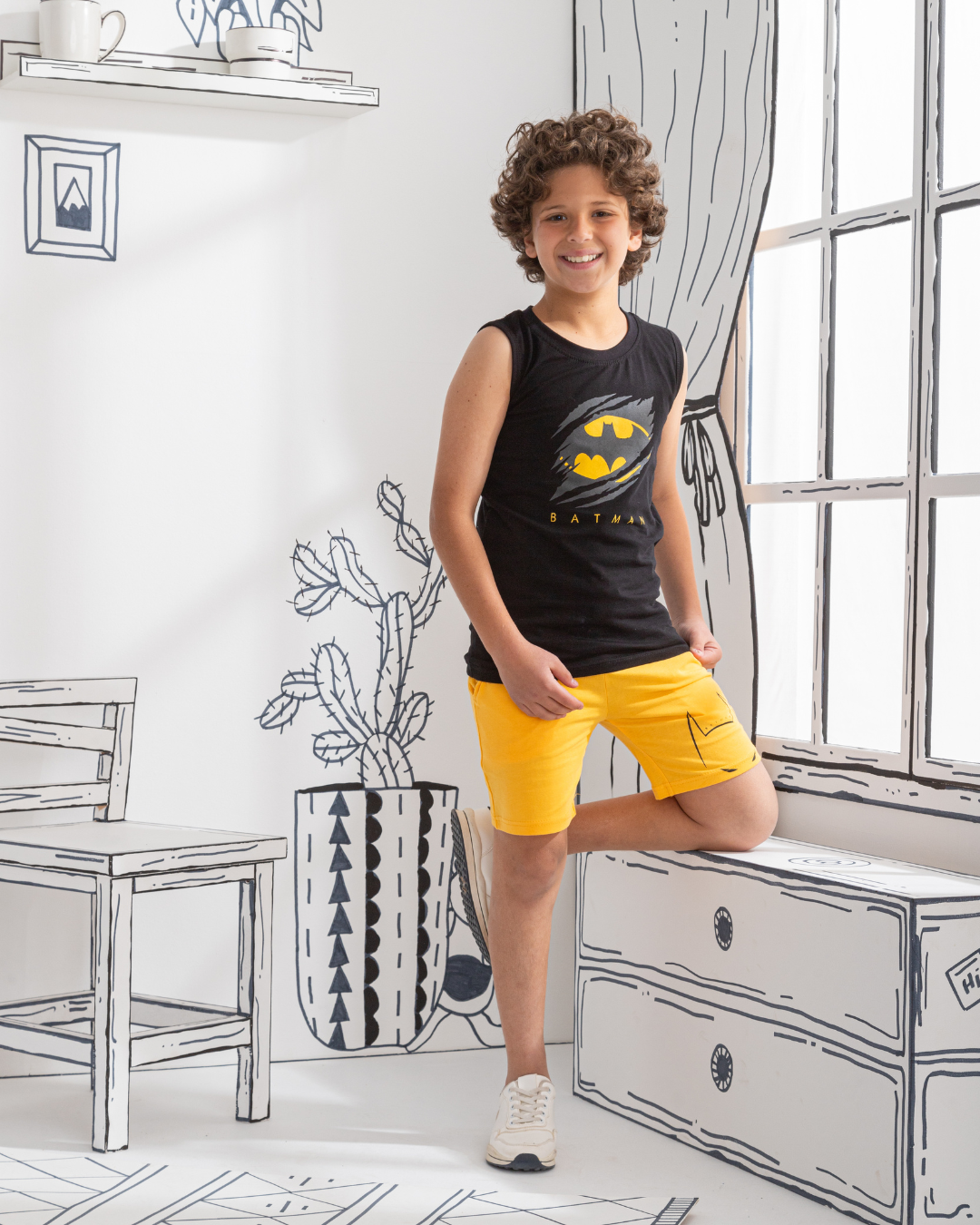 Batman بيجاما أولادي كَت