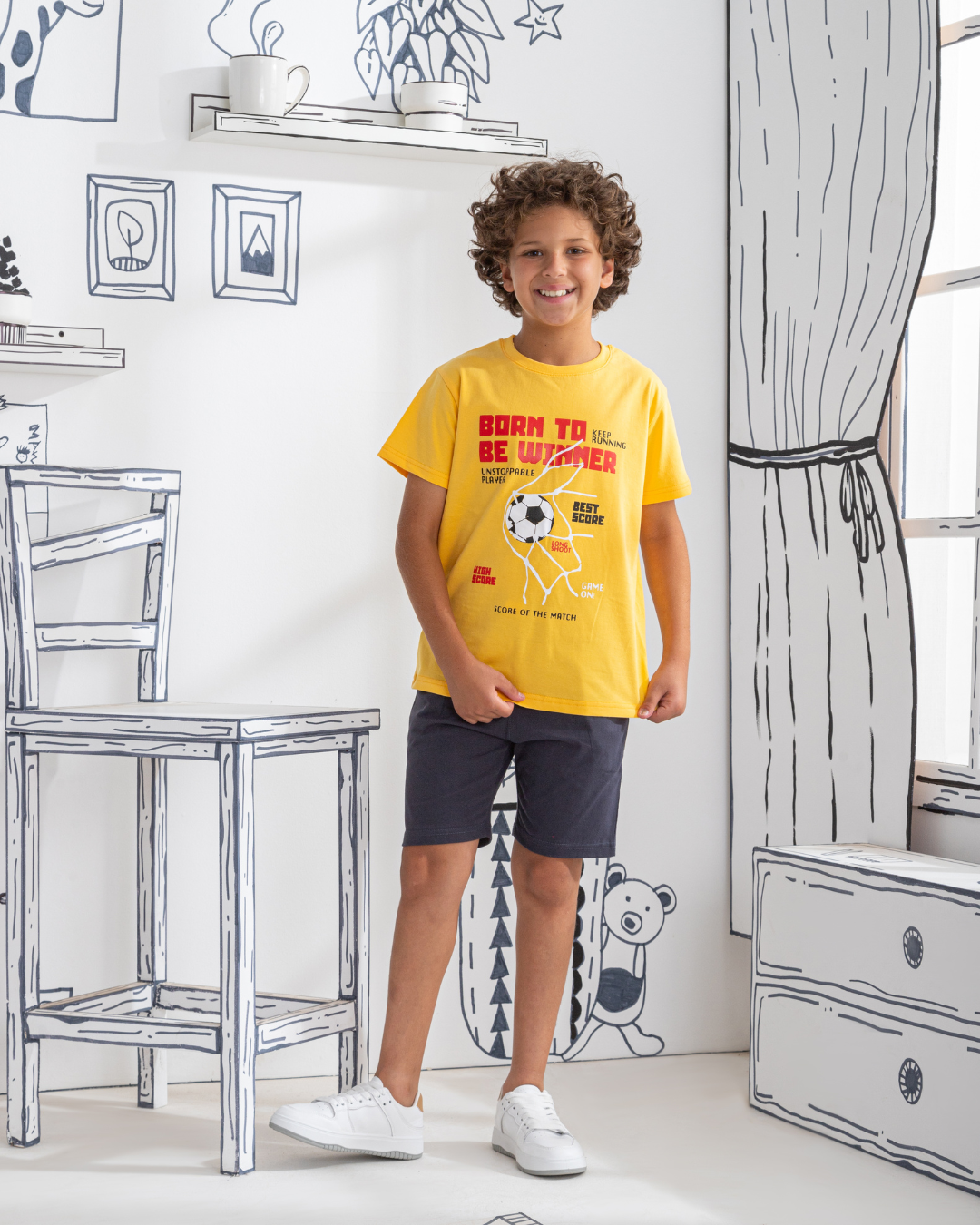 Winner بيجامه اولادي طباعة