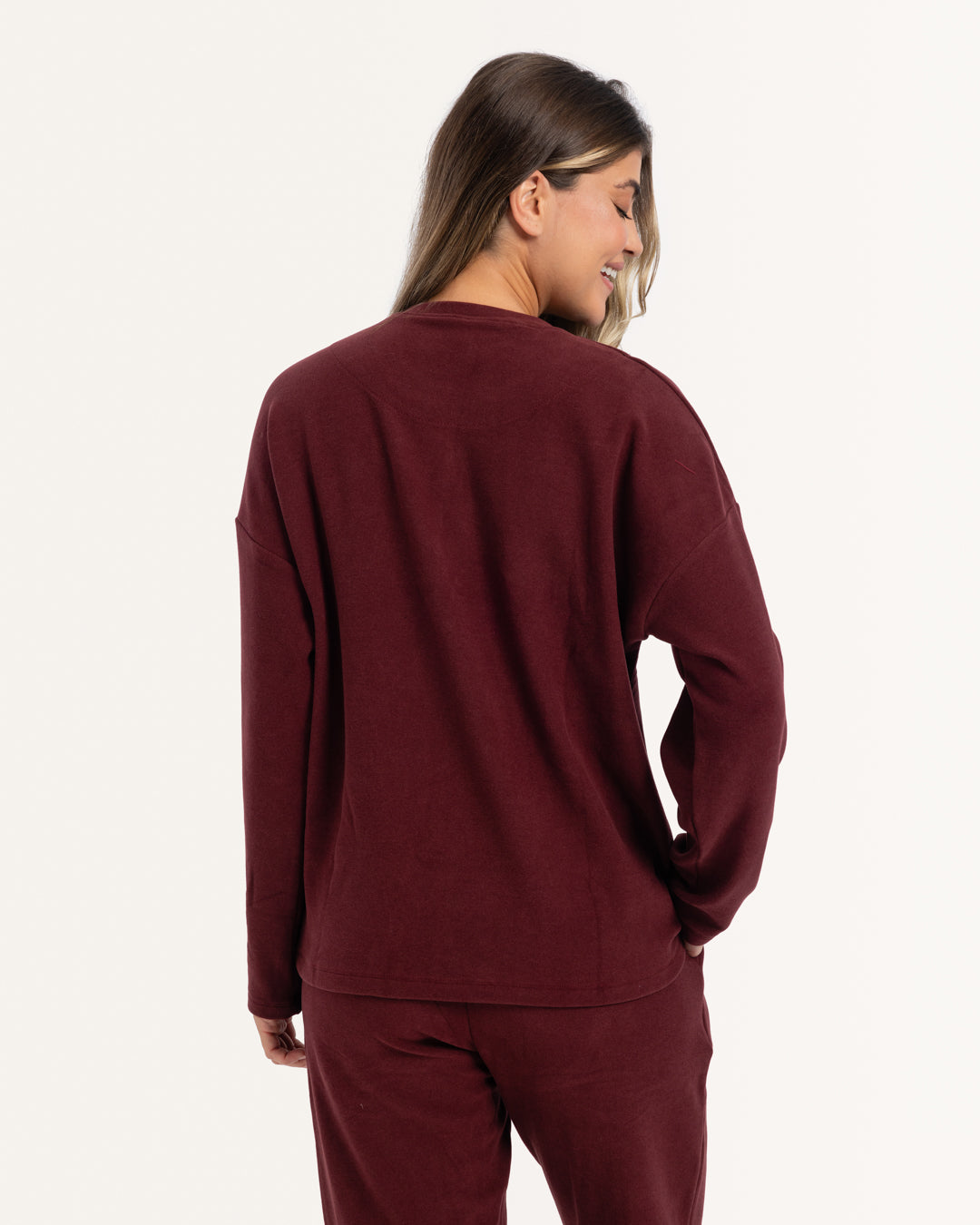 بيجاما بنطلون وتوب كُم طويل خريف