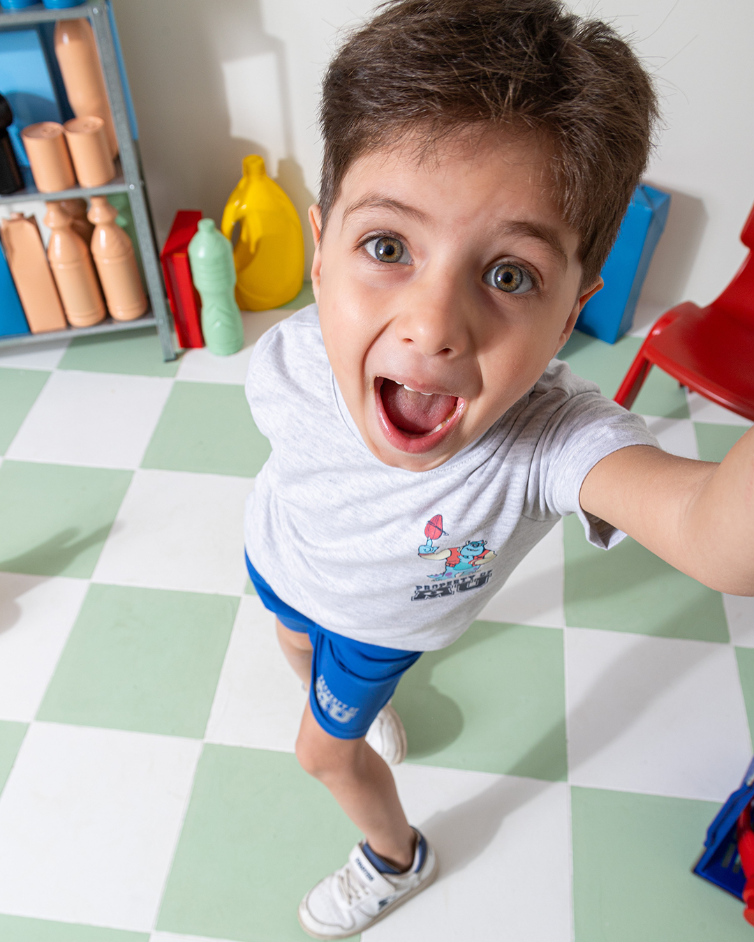 MARVY Monsters University بيجامة اولادي وسط شانيه