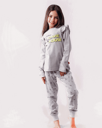 mini Mouse Girls' interlock cotton cornice pajamas
