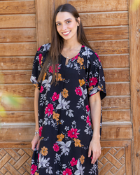 قميص فسكوز نص كم 109