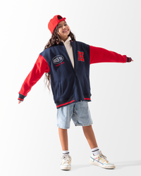 H جاكيت بيسبول 146 احمر