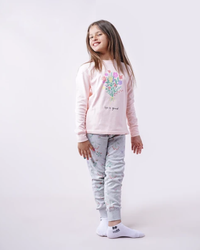 Good Life Pajamas for girls, Interlock Nine