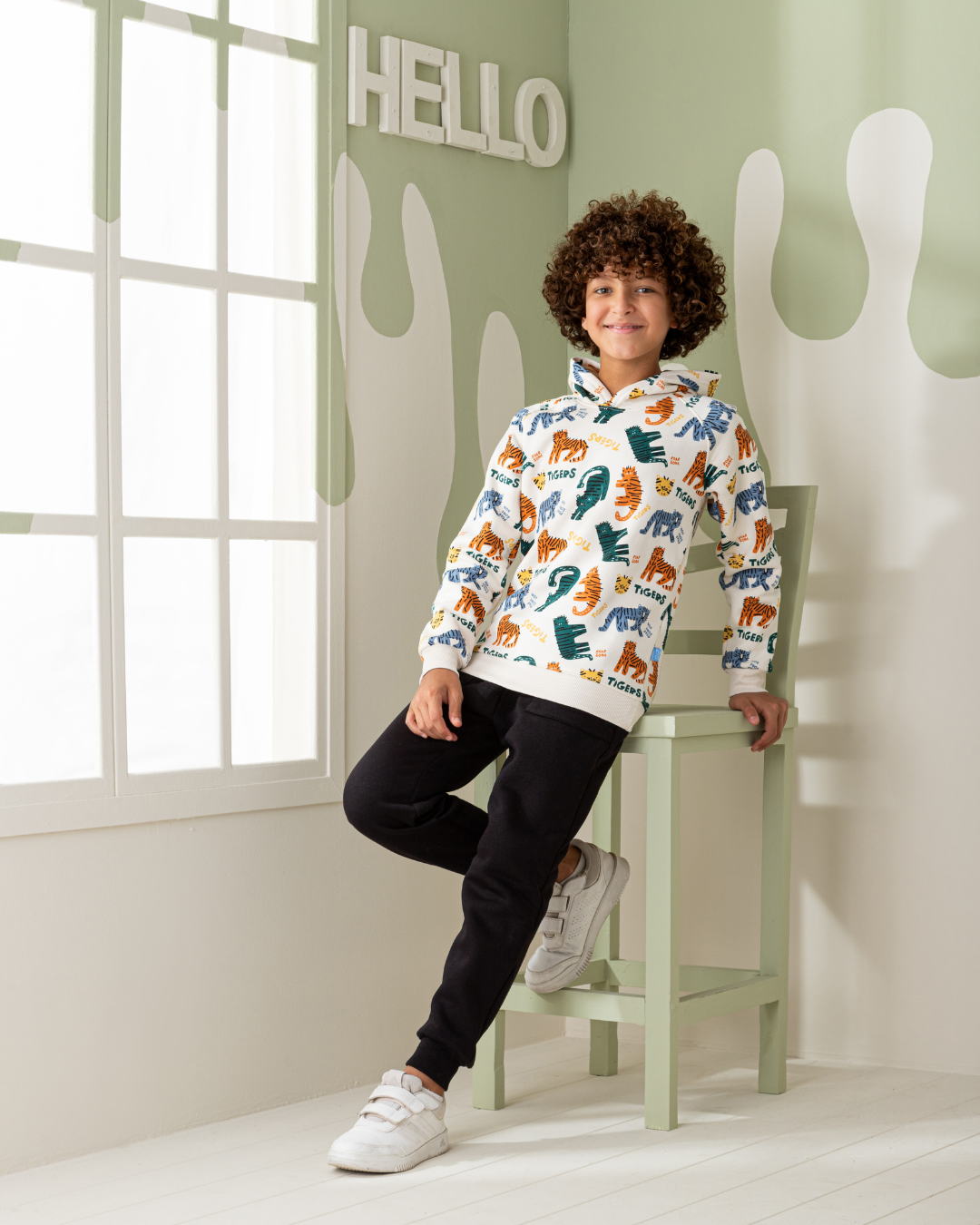 Fantasia animals Boys' pajamas with a cabochon