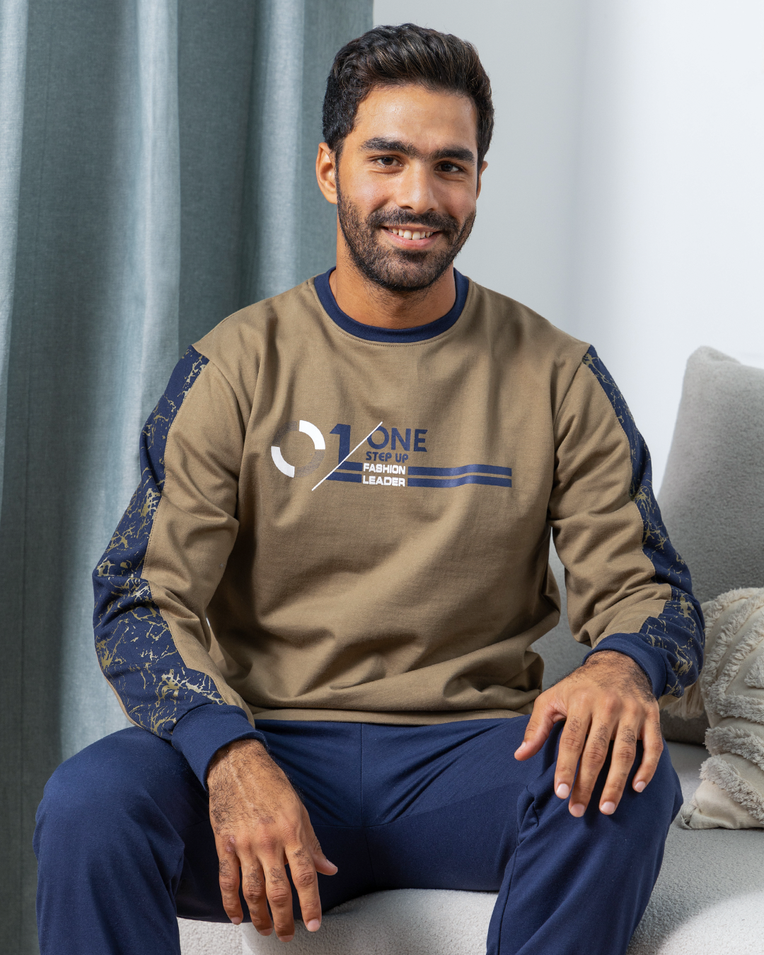 ONE بيجامه رجالي ميلتون 1