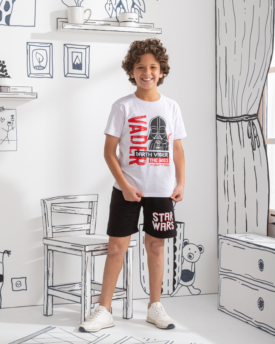 جرسونيه star wars بيجامه اولادي