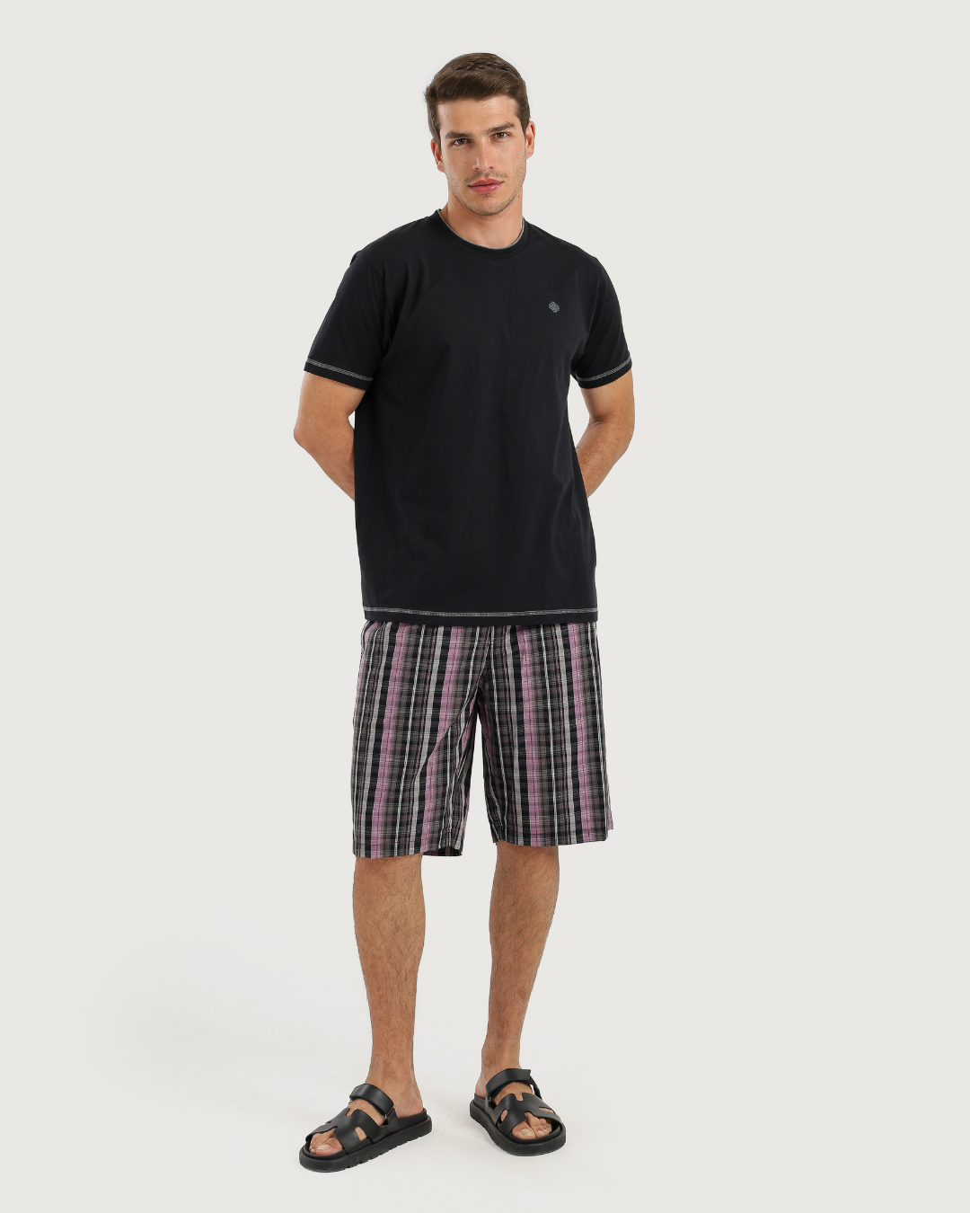 Men's Pajamas Half Sleeves with Shorts