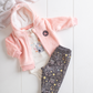 Into T girls' pajama body + jacket with capes + printed pants