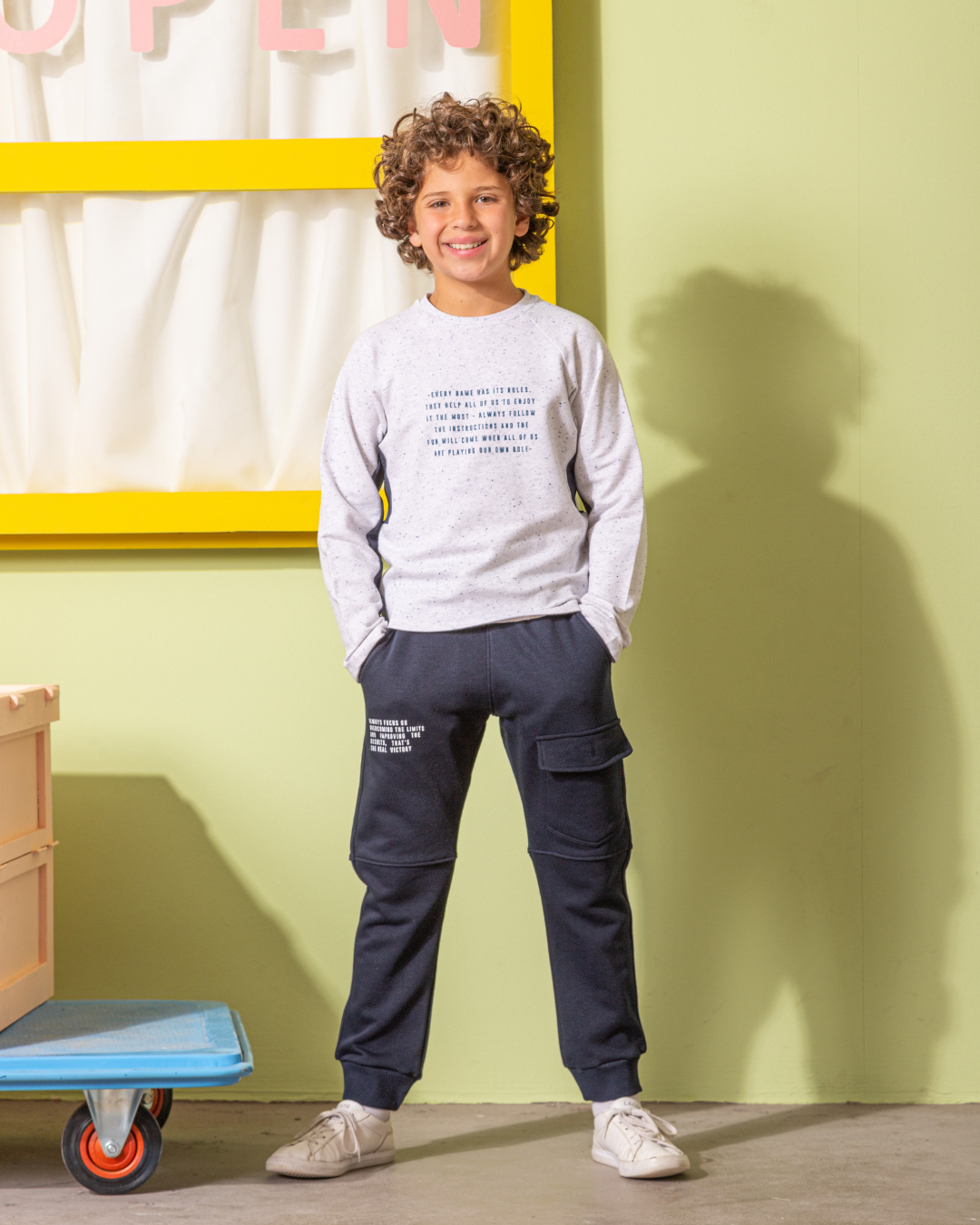 FOCUS ON GOALS بيجامة اولادي وسط