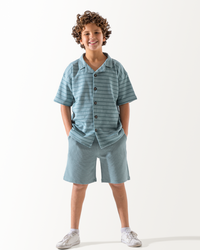 Boys' striped boulevard pajamas