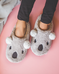 Koala baby slippers