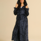Stary winter women robe
