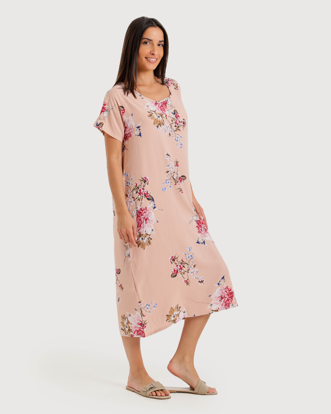 Short Viscose Printed Shirt 001