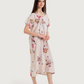 Short Viscose Printed Shirt 001