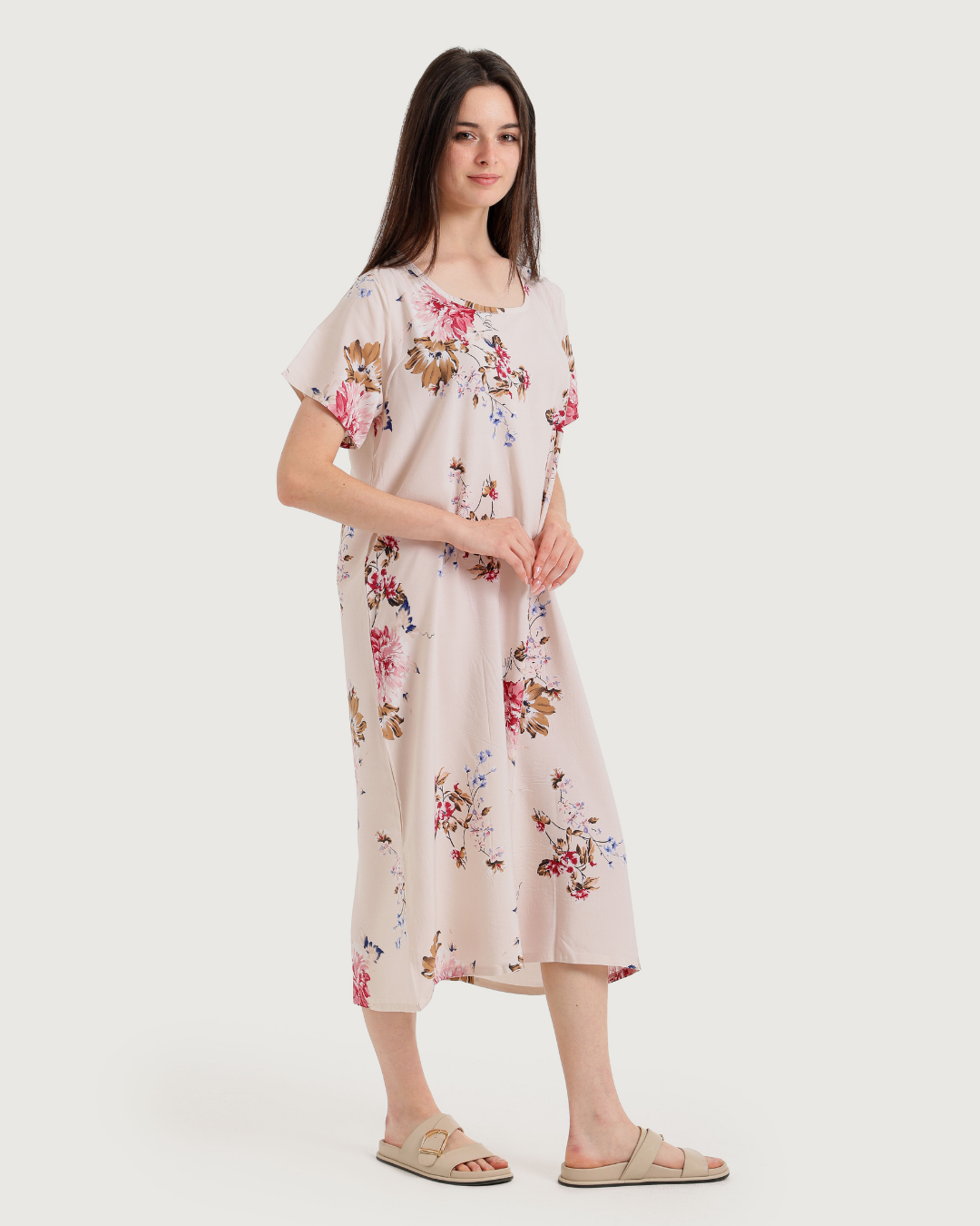 Short Viscose Printed Shirt 001