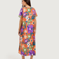 Short Patterned Viscose Shirt 002