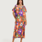 Short Patterned Viscose Shirt 002
