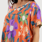 Short Patterned Viscose Shirt 002