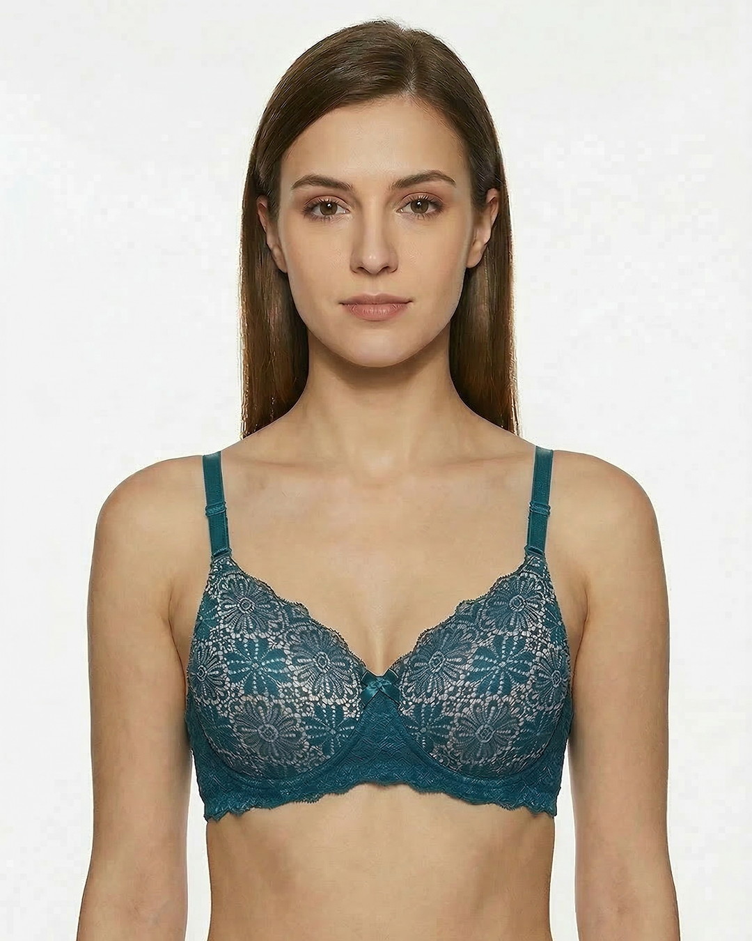 برا حريمي دانتيل منقوشه ورد