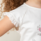 Girls' pajamas, butterfly shorts