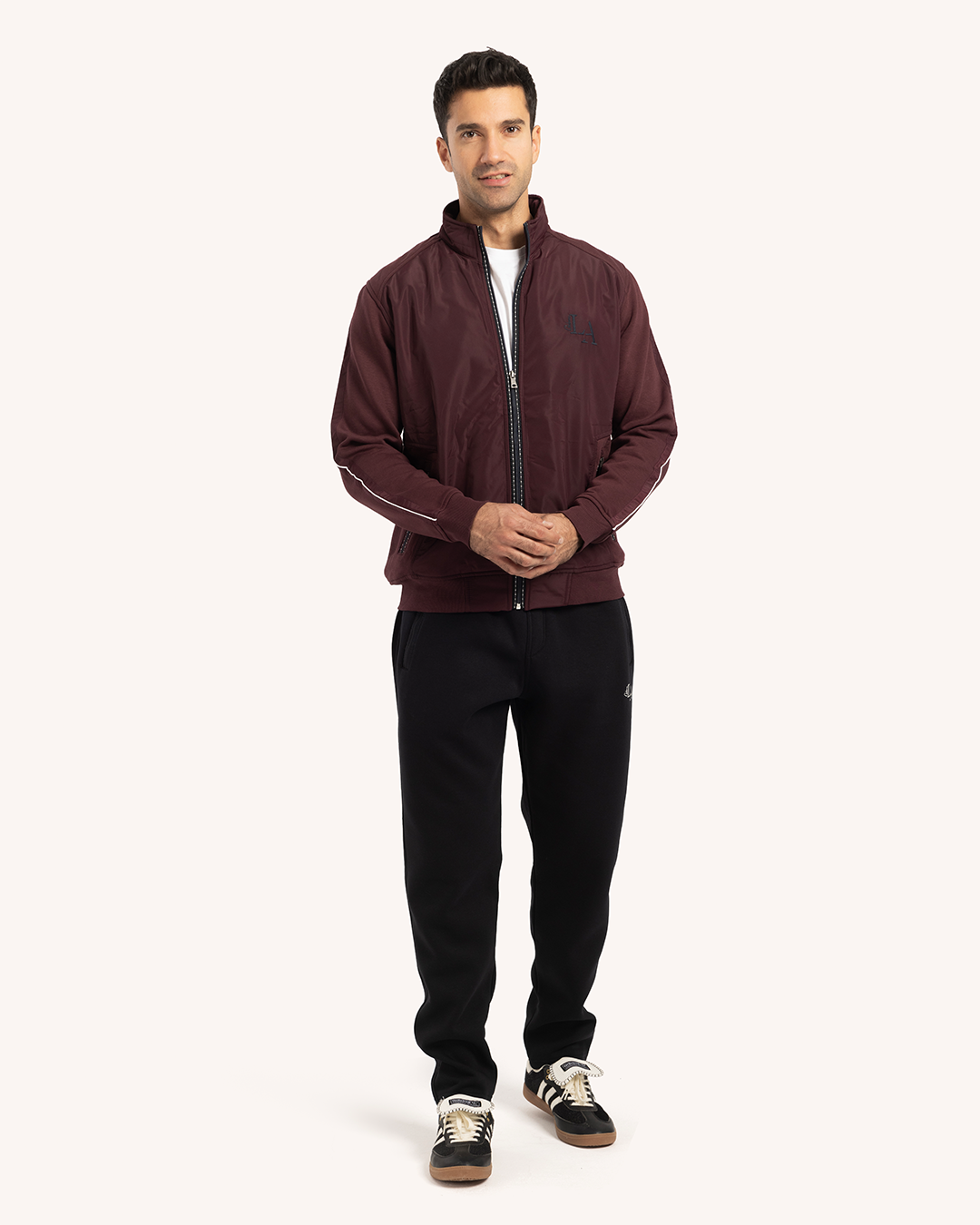 ترينج رجالى ياقة سوستة