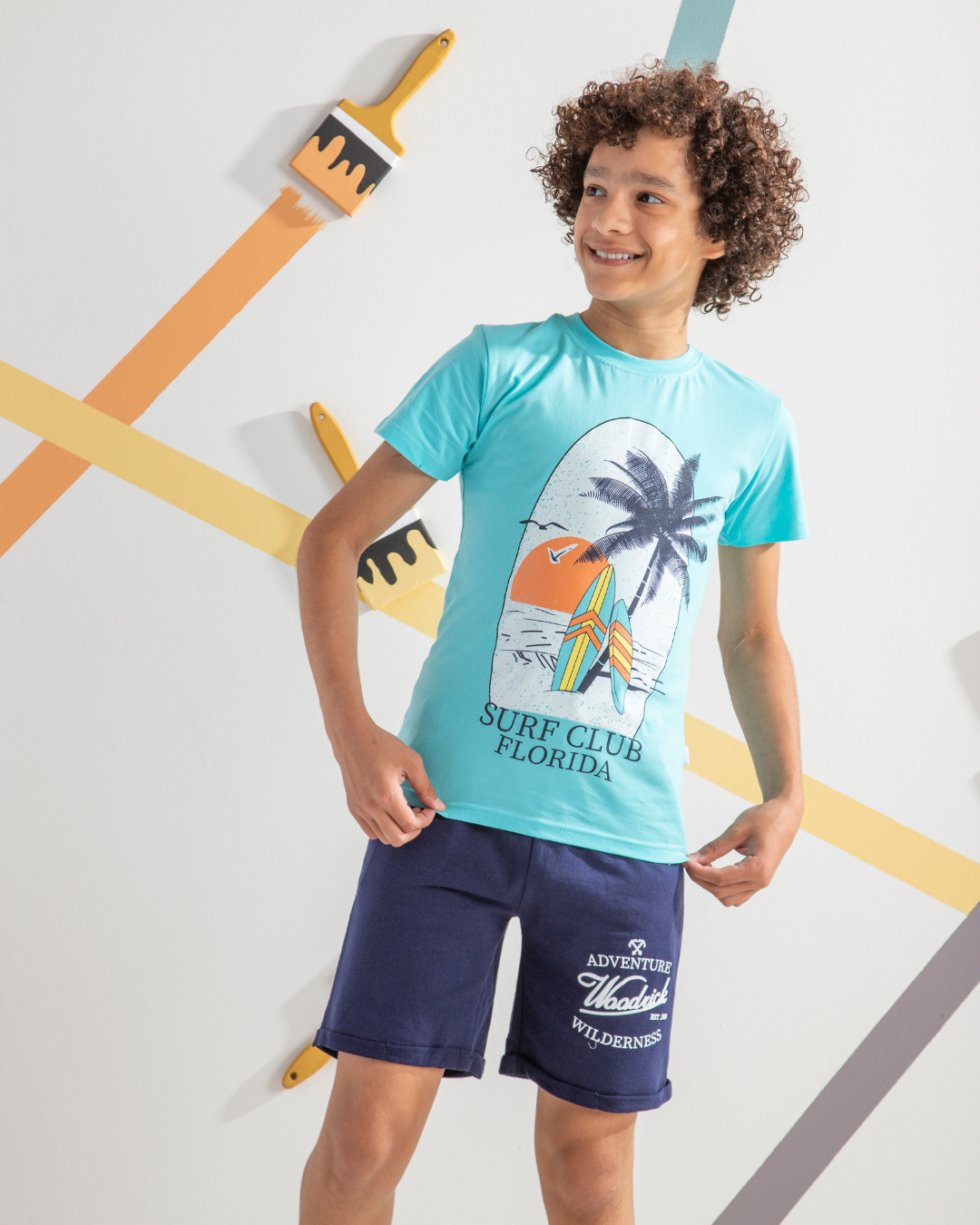 Florida بيجاما شورت اولادي جونيور