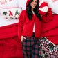 3-piece Christmas Vibes Pajamas