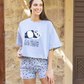 Pajamas for women over size panda