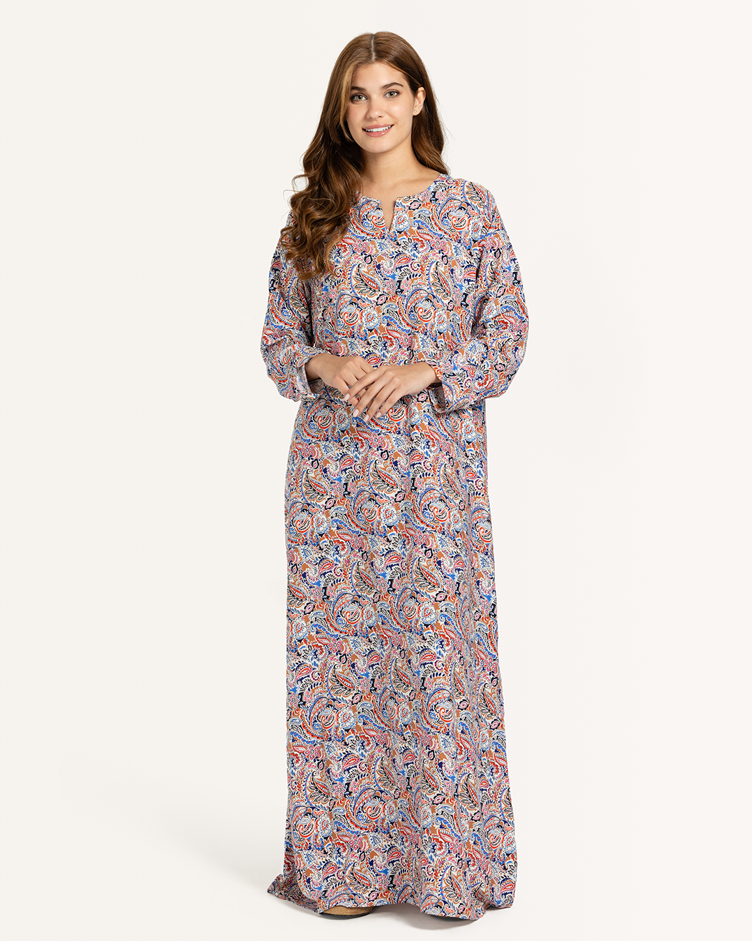 قميص فسكوز كم مشجر 73