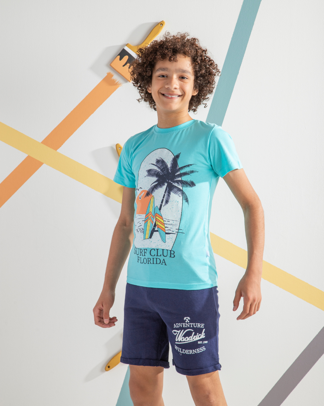 Florida بيجاما شورت اولادي جونيور