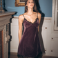 Polyester velor women's nightgown