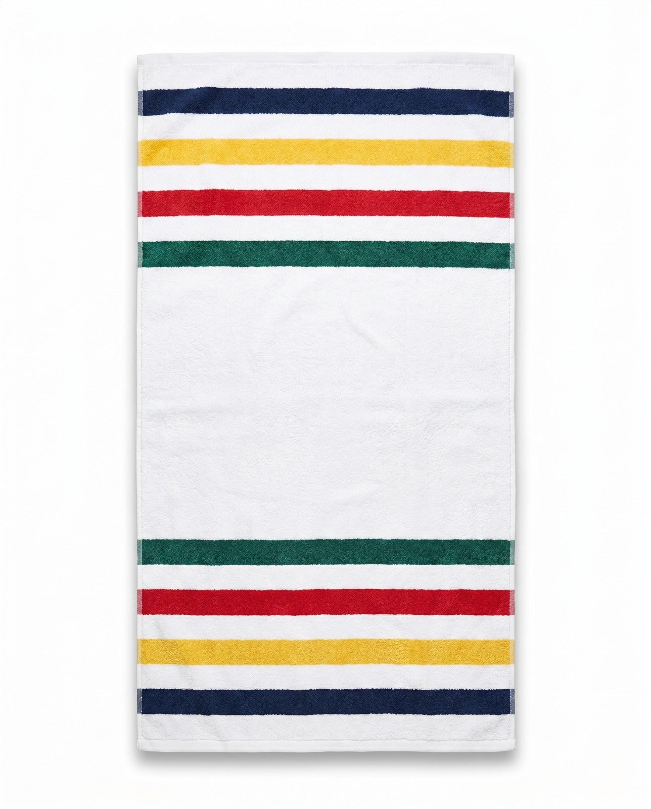 Serviette de plage à longues rayures